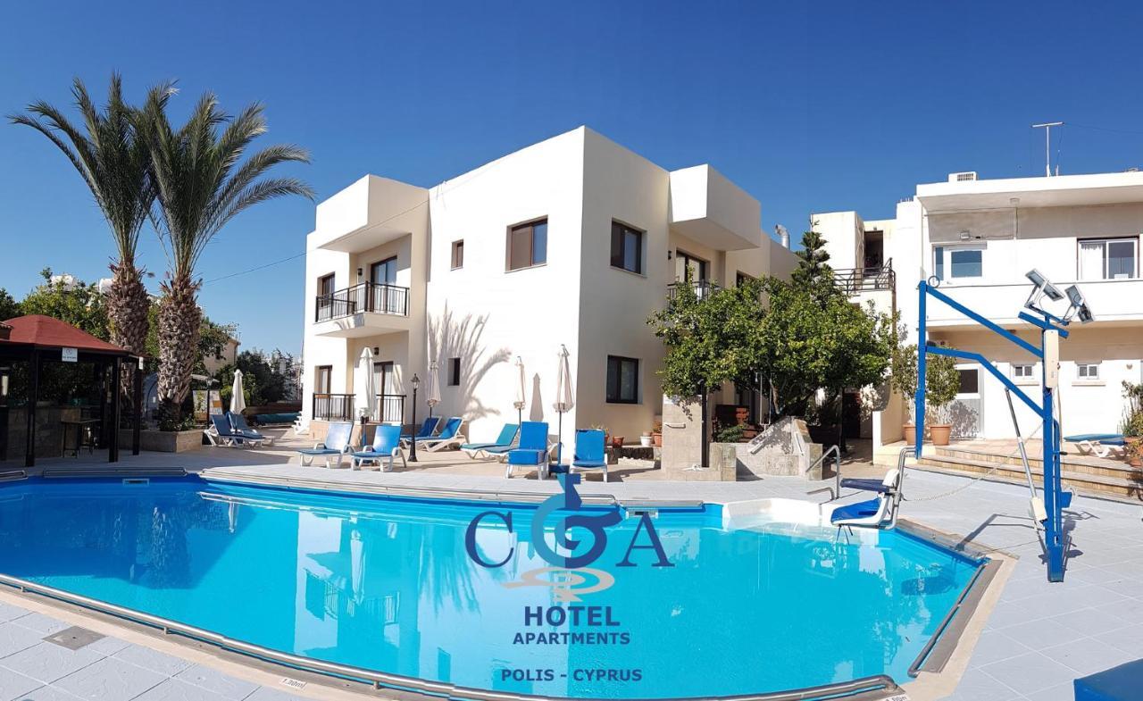 C & A Hotel Apartments Polis Exterior foto