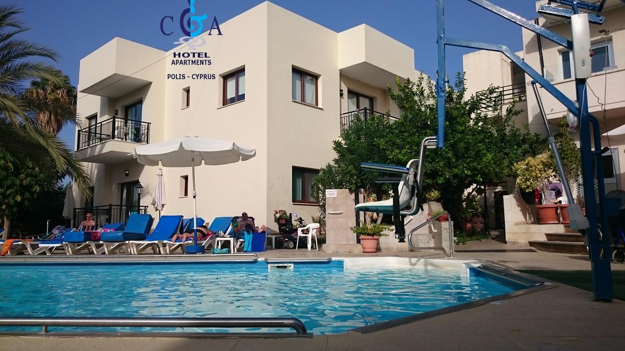 C & A Hotel Apartments Polis Exterior foto